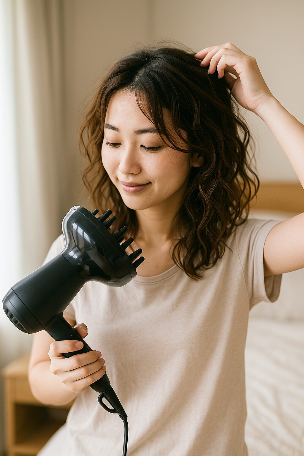 パーマのスタイリングがわかりません